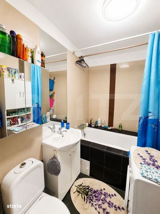 Apartament decomandat, mobilat si utilat, 32,5 mp utili, balcon