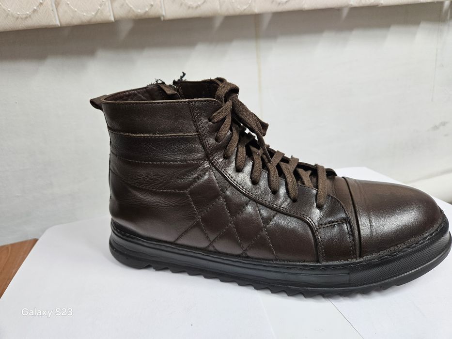Зимняя мужская сапоги