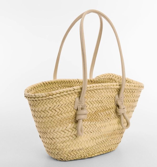 Geantă shopper din piele