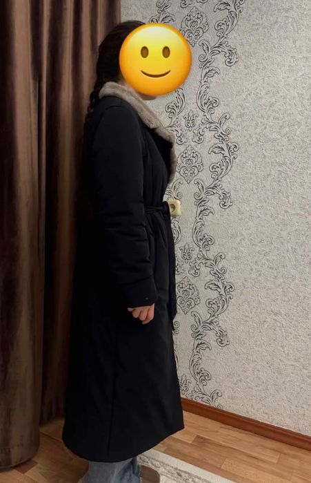 Куртка зима, ворот норка