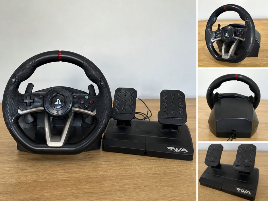 Волан HORI Racing Wheel Apex + педали за PlayStation / PC
