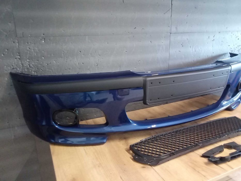 Bara fata M-LOOK BMW E46 facelift 2001-2005 Albastru 317 A07 Vopsita