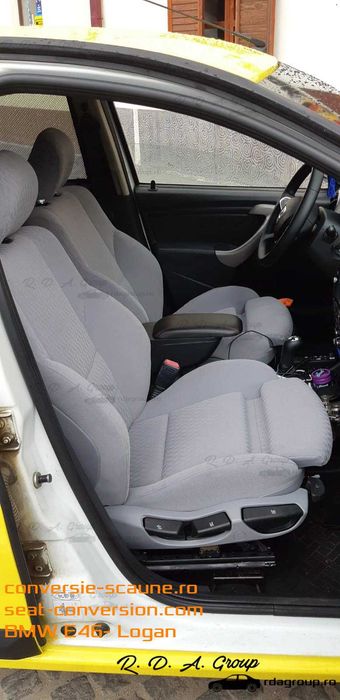 Sistem adaptare scaune de BMW E46 pe Logan Duster Sandero