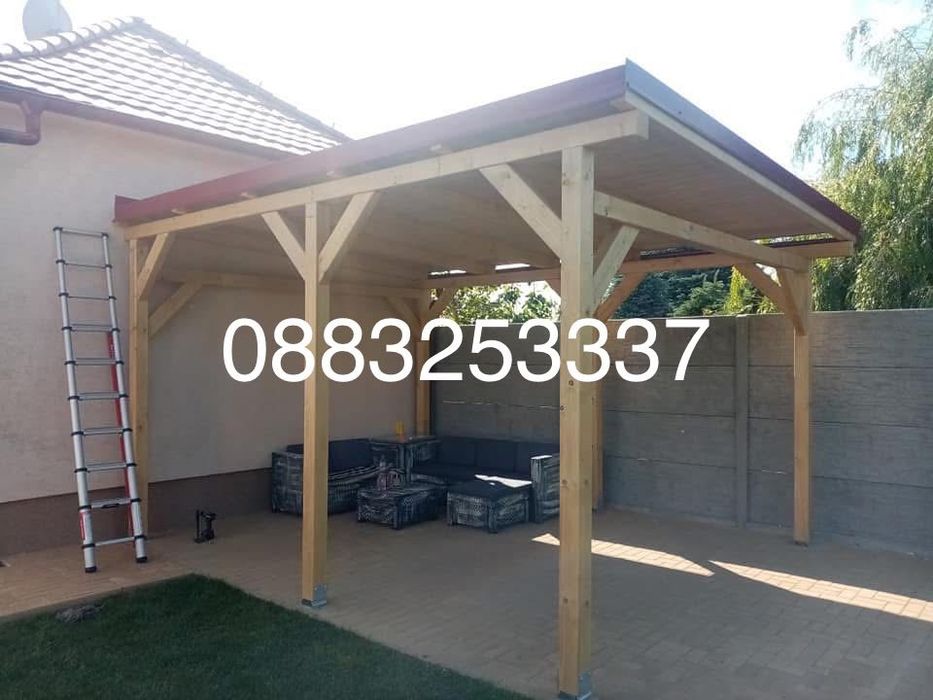 Ремонт и изграждане на нови покриви, изграждане на навеси гаражи и д-р