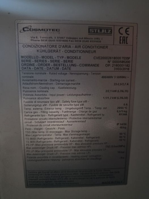 Racitor/cooler tablou electric