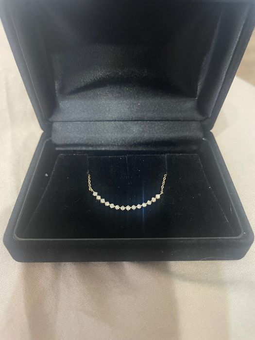 Colier din aur 18K cu diamante naturale