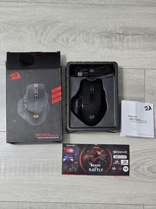 Mouse Gaming Wireless Redragon M811 Pro MMO 15 Butoane Programabile