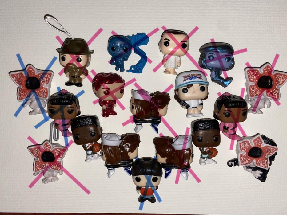 Funko Pop Stranger Things фигурки Kinder Joy