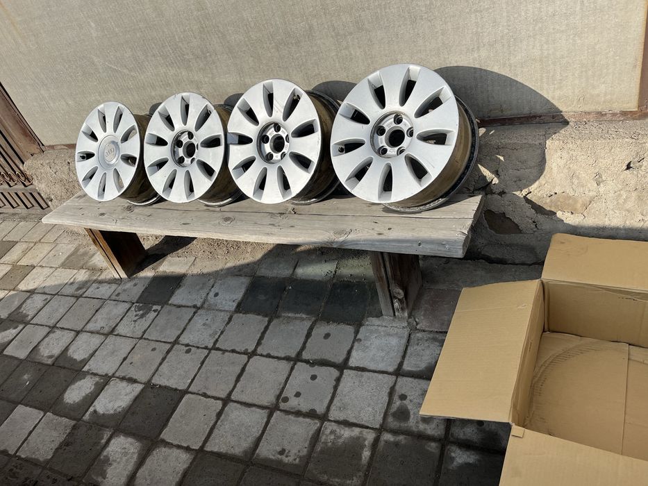 Титановые диски ауди 16