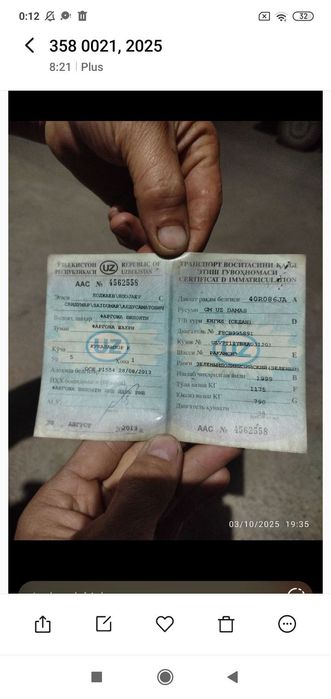 Yaxshi xolatda yurib turibdi