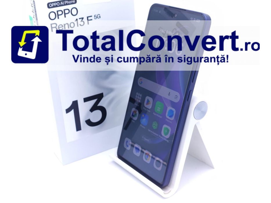 Oppo Reno13 F 256GB Luminous Blue 8GB Dual, Garantie 24 luni | #D92918