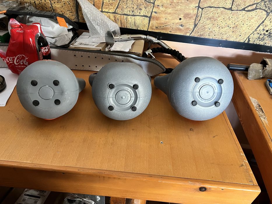 Set gantere Kettlebell noi 8 kg,12 kg,14 kg made in Germany pret 300 r