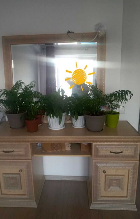 Шифоньер с комодом