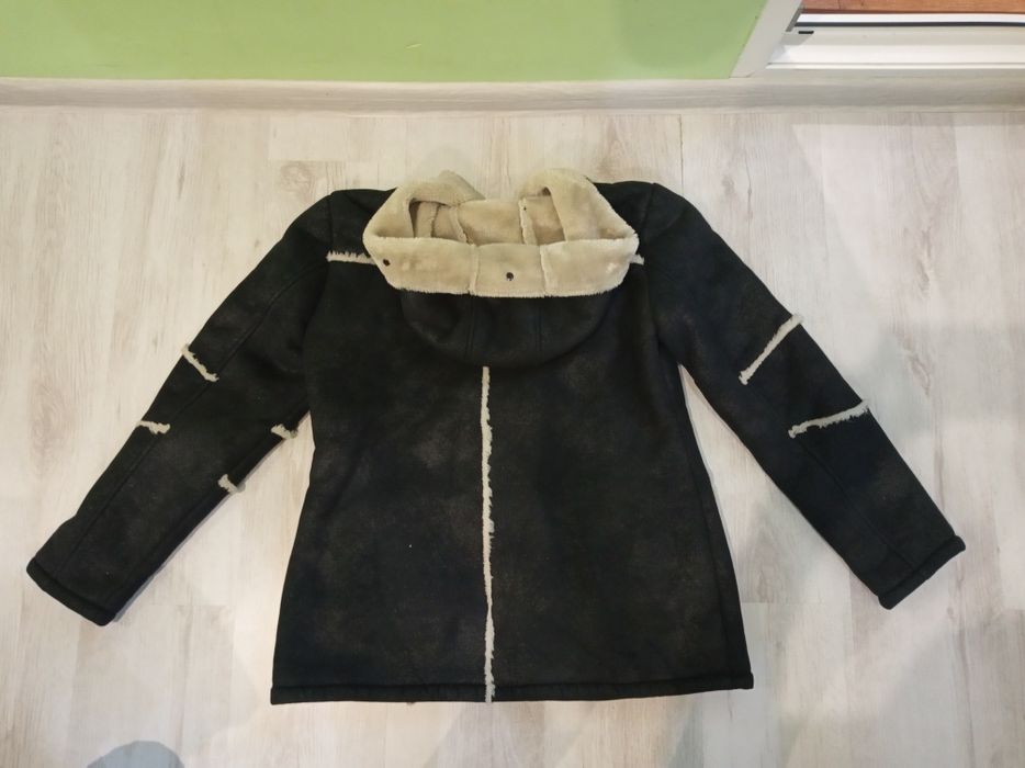 Дамско Черно Яке  Кожухче