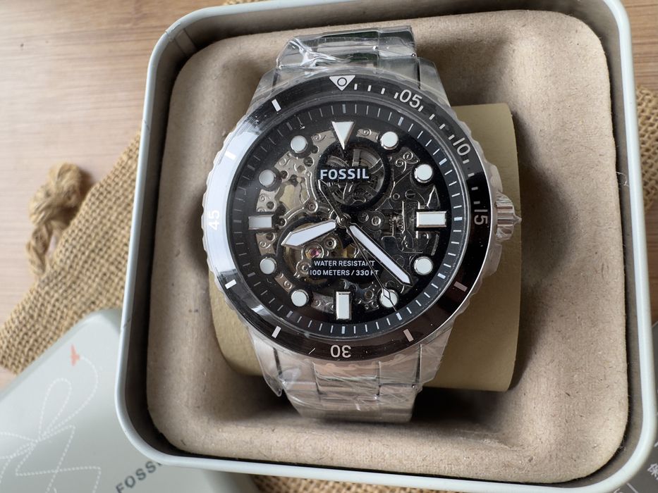 Ceas Fossil barbatesc automatic nou ME3190 42mm diametrul FB-01