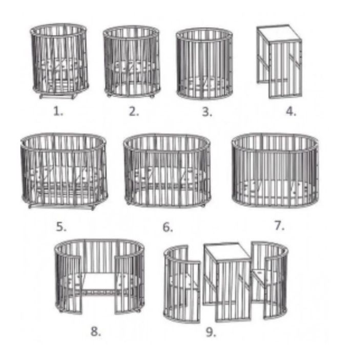 Продам Кроватку - люльку