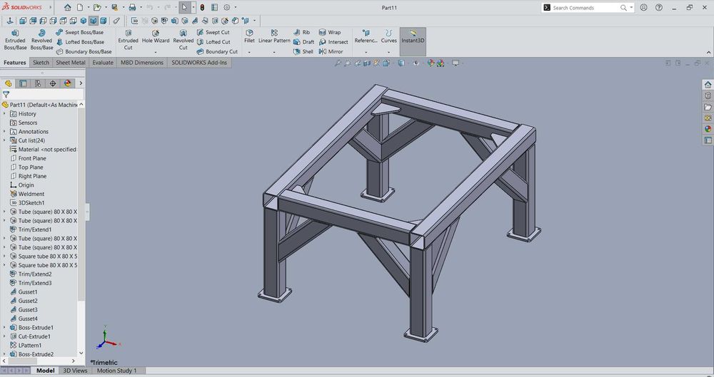 Изработвам чертежи и 3D модели на Solidworks
