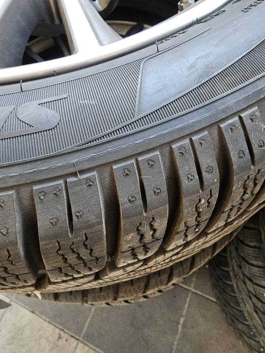 Roti iarna R17 5x112 BMW G30 G31 seria 3 5 6 anvelope iarna 225 55 r17