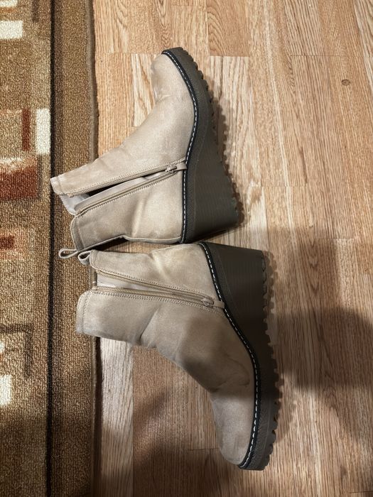 Дамски боти велурени 38 номер