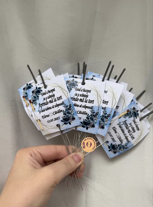 Artificii personalizate de 16 cm sau 29 cm