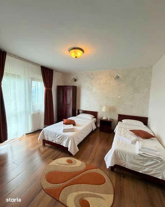 Pensiune functionala cu restaurant, 17 camere, langa  partie in Ranca