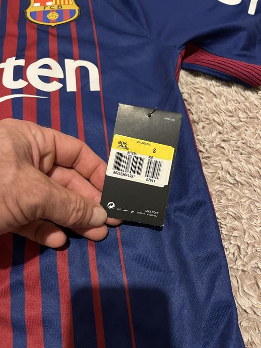 Nike x Barcelona 2017-18 Home “Messi”-оригинална тениска