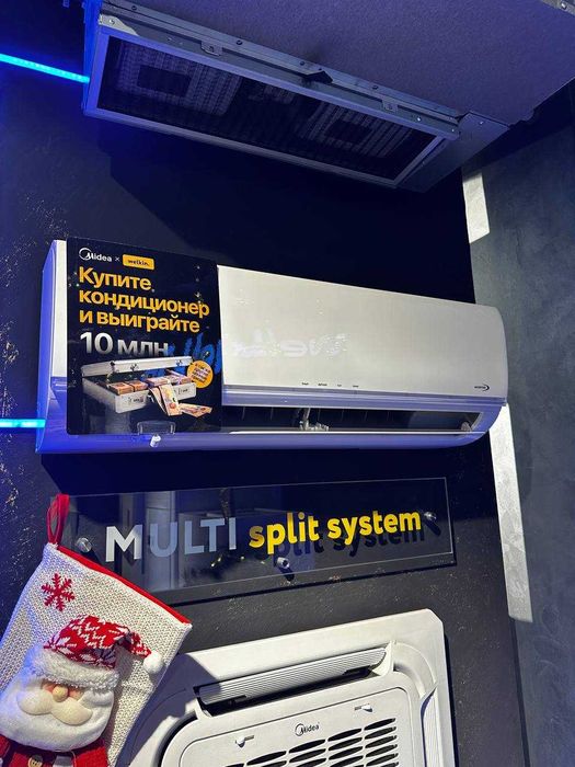 Multi split tizimi invertor Midea original kafolat bepul dostavka