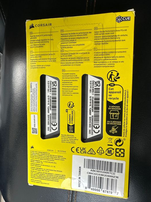 Corsair 32GB 2x16GB 6000MHz Memory for AMD