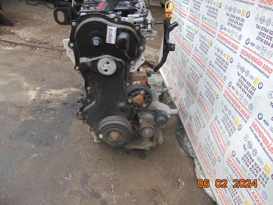 Motor renault Master 2.3 biturbo cod m9tf716 opel movano nissan nv400