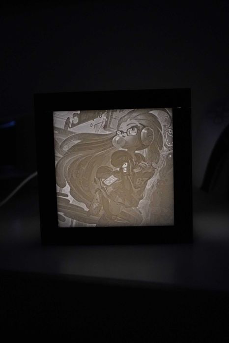 Light box, veioza de noapte personalizata