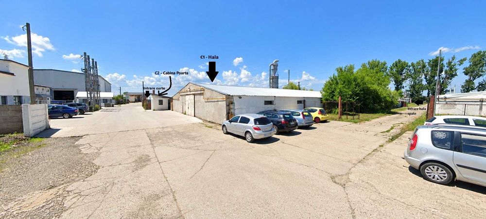 Hala industrială + teren de vânzare (si inchiriere) Satu Mare