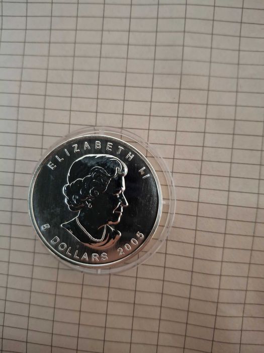 Сребро! Кленов лист 2005