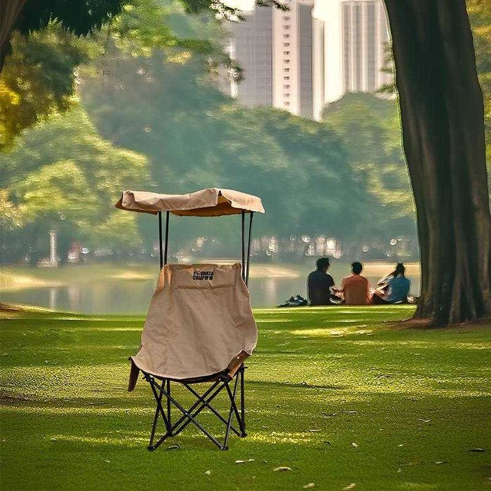 Стул с зонтикам для кемпинга-131х62х35 см Доставка бесплатно