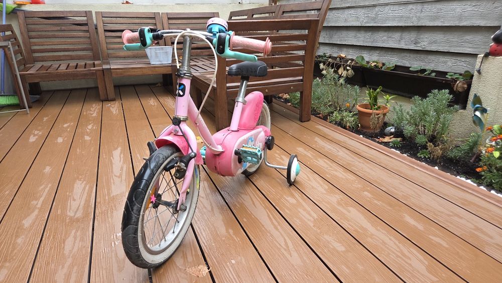 Bicicleta 14 inch roz
