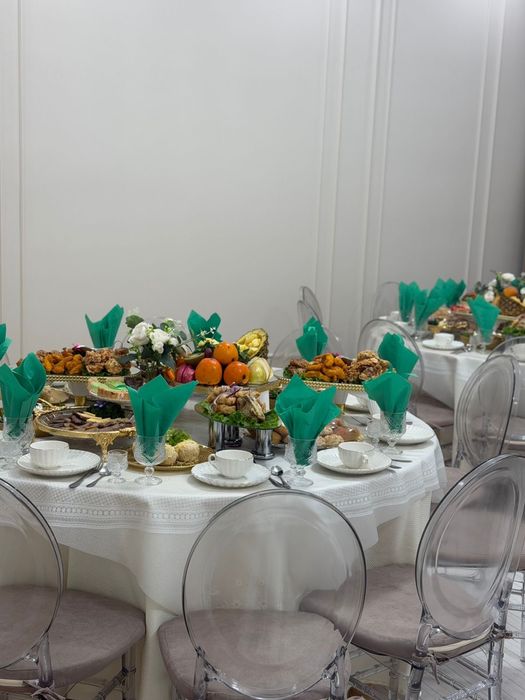 Прокат: стол и стулья (на свадьбу, кудалык)