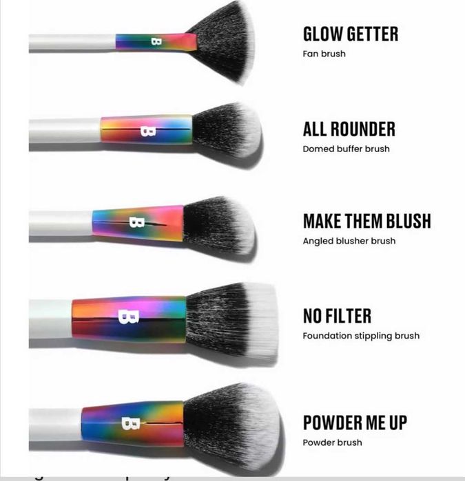 Beauty Bay Prism комплект 12бр. четки за грим