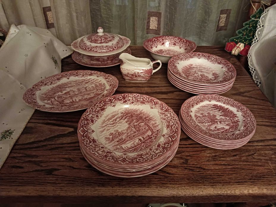 Serviciu de masa portelan englezesc Grindley Homeland 6 persoane