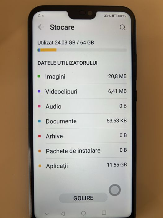 Vand Huawei P20 LITE