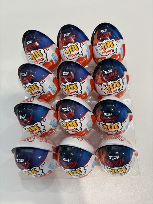 Kinder Joy Stranger Things 12бр Яйца, Лимитирана Серия
