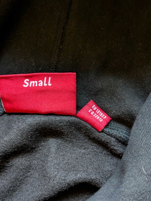 Supreme Kaws SS21 Chalk Box Logo Black Hoodie