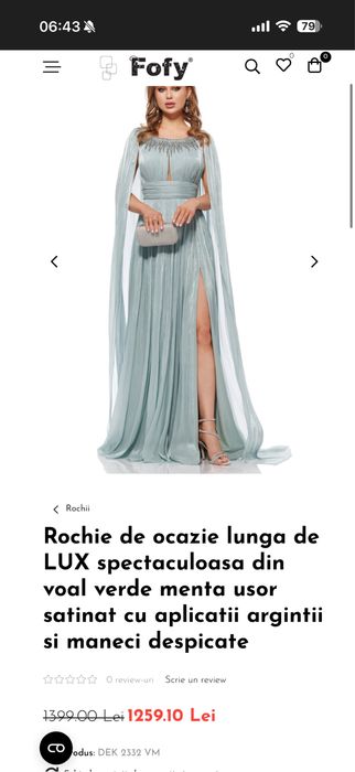 Rochie de eveniment de lux