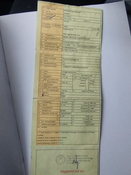 Volkswagen golf5 4x4