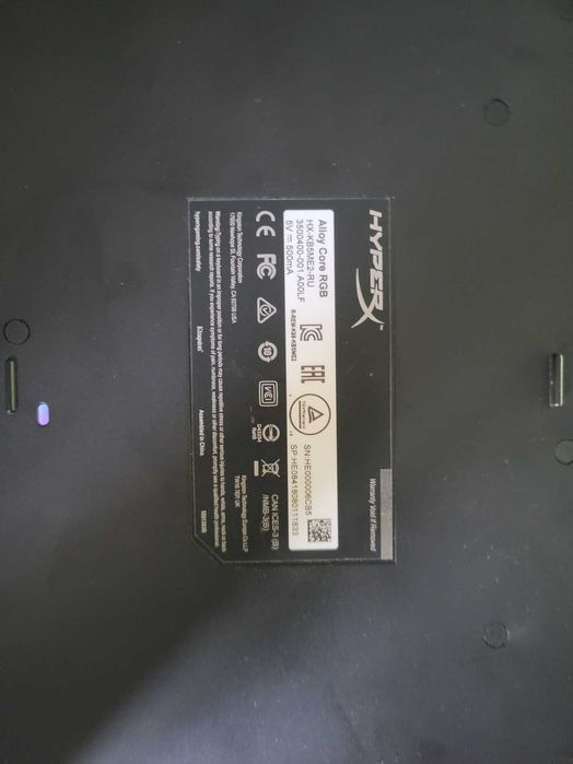 Клавиатура HyperX Alloy Core RGB
