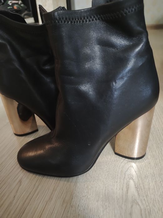 Ботильоны из натуральной кожи