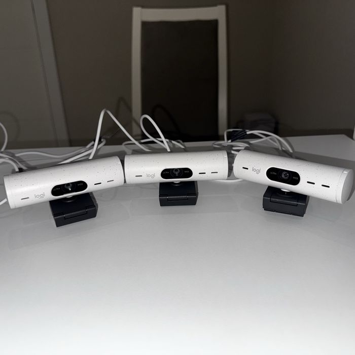 Logitech Brio 500 White Full HD Webcam USB-C si autofocus