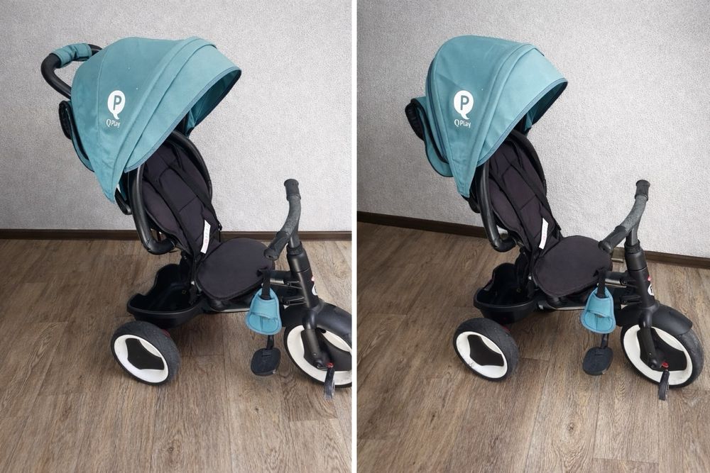 Продам детский велосипед-коляску QPlay.