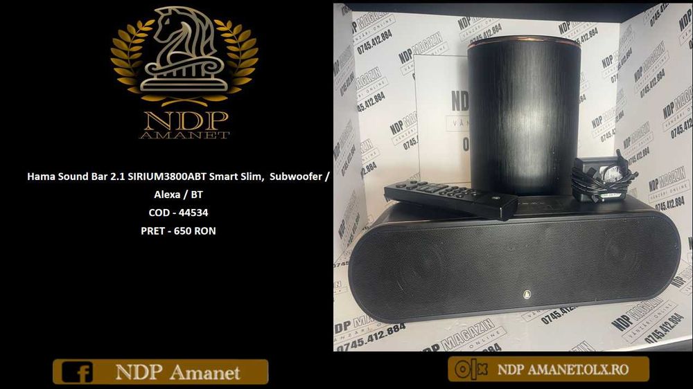 NDP Amanet NON-STOP Bld.Iuliu Maniu 69 Hama Sound Bar (44534)