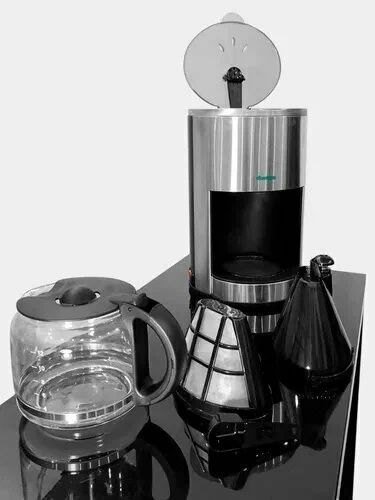 Кофеварка капельная Dumas, 0,7 л, 5 чашек, прозрачный корпус