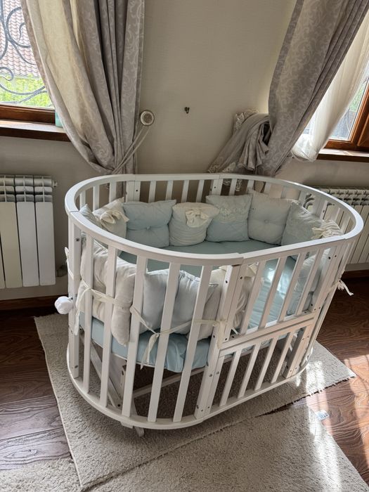 Детский кроватик 3в1 универсальный