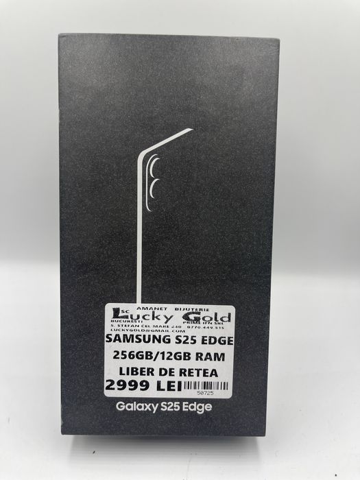 Samsung S25 Edge 256Gb/12Gb Ram GARANTIE/FACTURA #50725